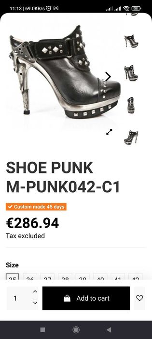 New Rock punk N39 НОВИ