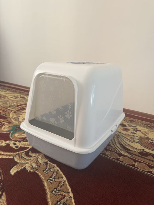 Продам закрытый туалет для кошек