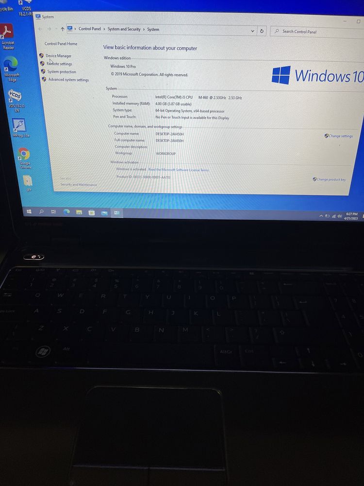 Laptop Dell Inspiron N5010 , i5