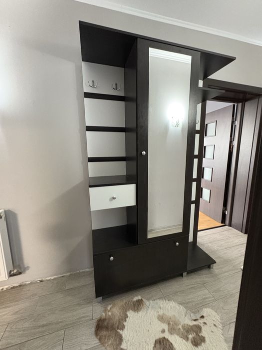 Портманто в цвят венге