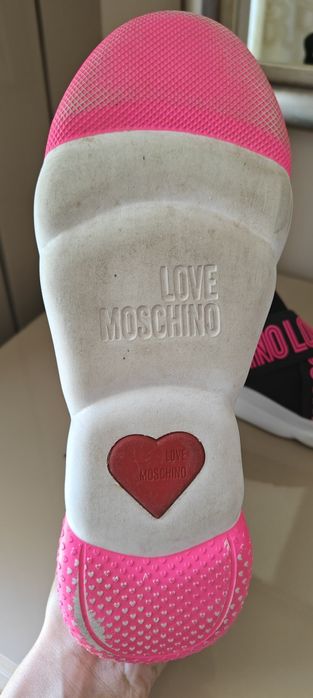Ботуши тип чорап Love Moschino