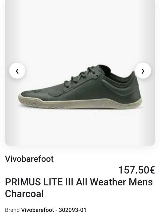 Vivobarefoot-мъжки обувки №45