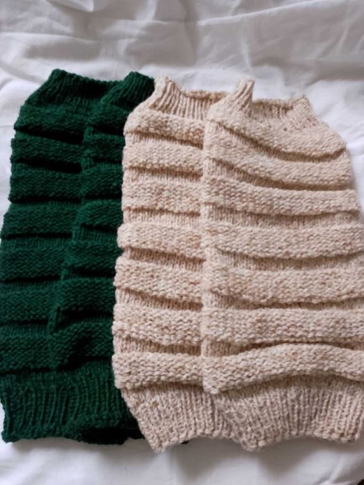 Топлина от сърце! Ръчни терлици, калцуни, ръкавици без пръсти