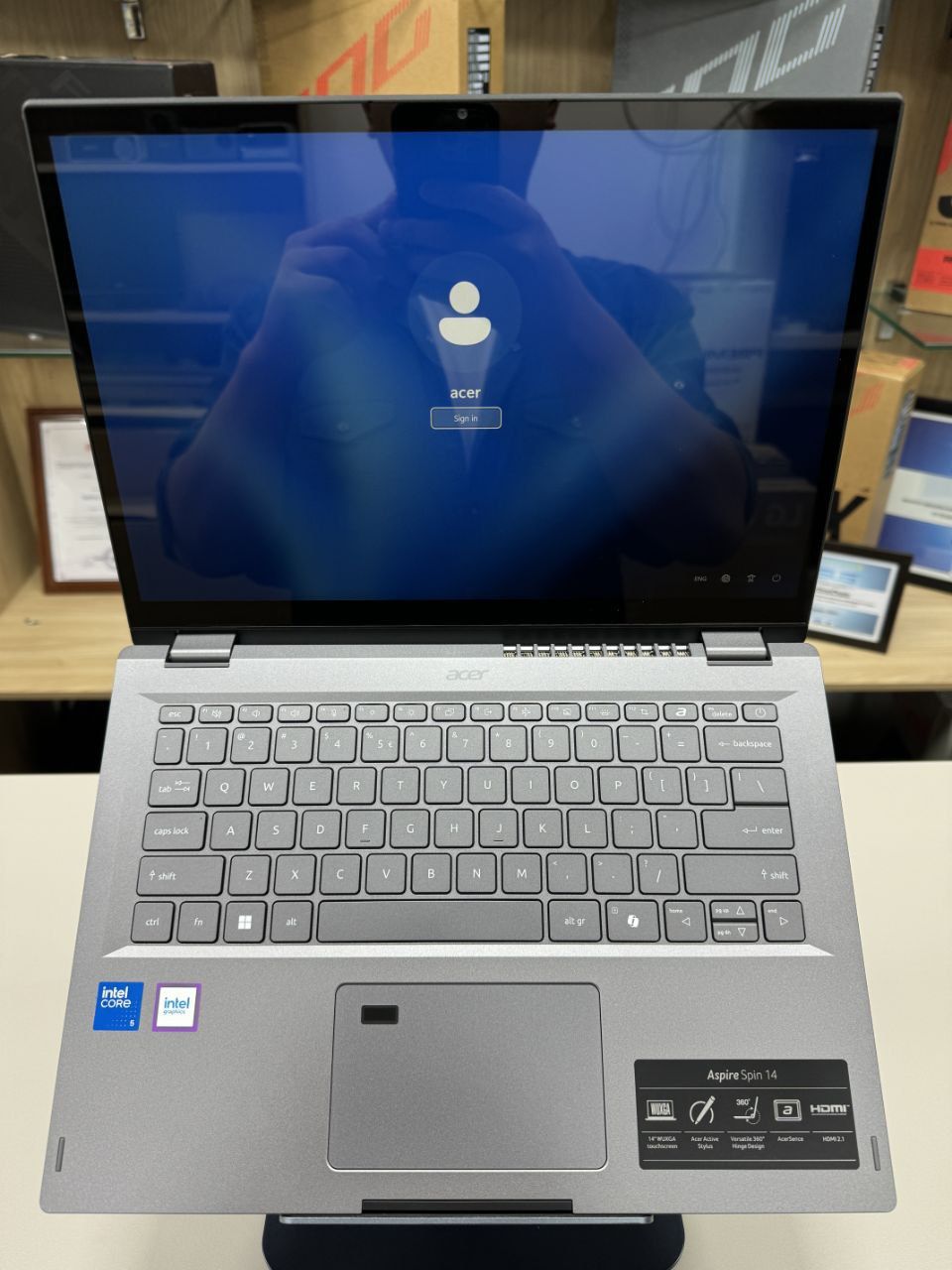 Acer Acpire Spin 14 yangi pul zarilligi uchun srochna
