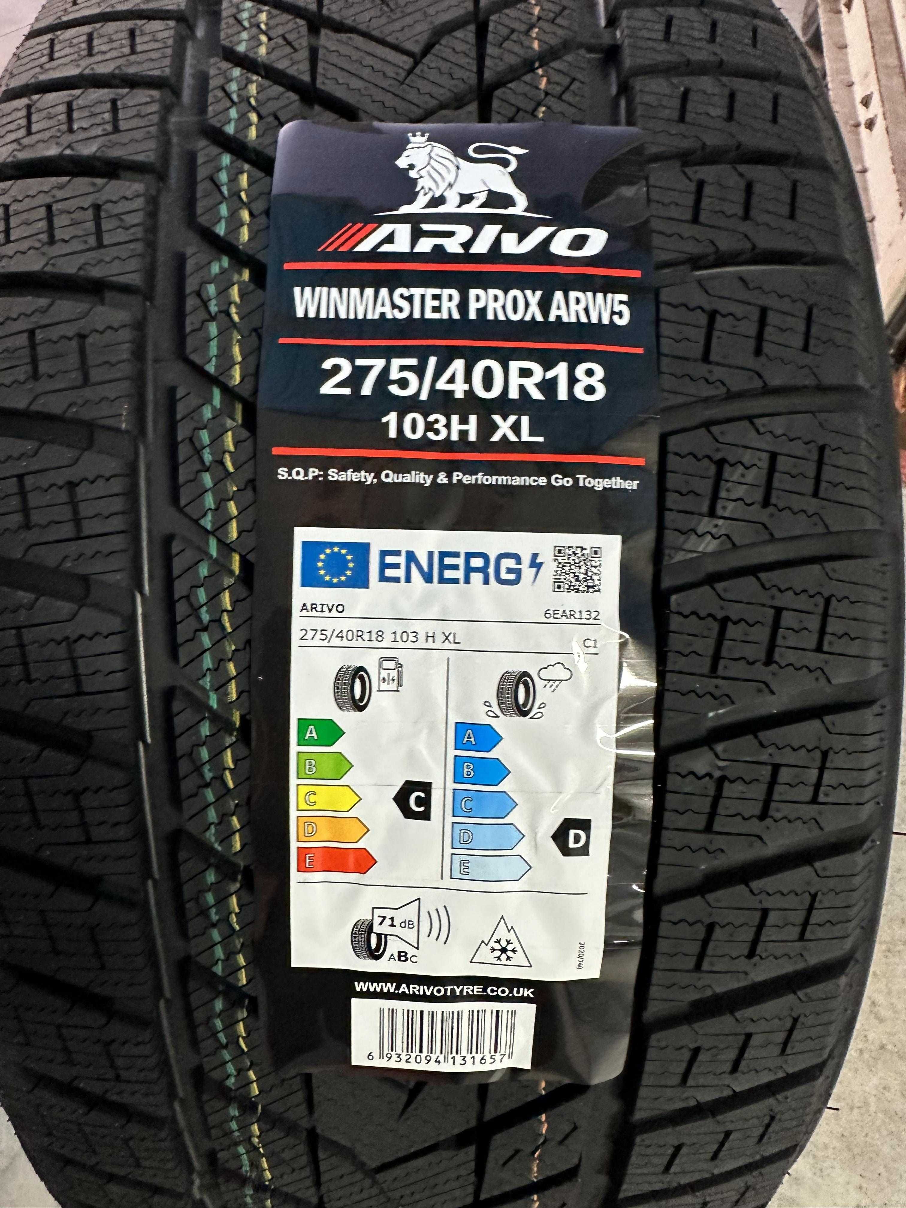 Зимен спорт пакет ARIVO 245/45R18 100H XL 275/40R18 103H XL НОВ DOT
