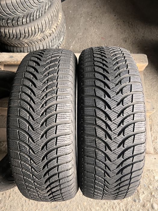 2 anvelope iarna 195/60/16 , michelin , 7.5 mm !
