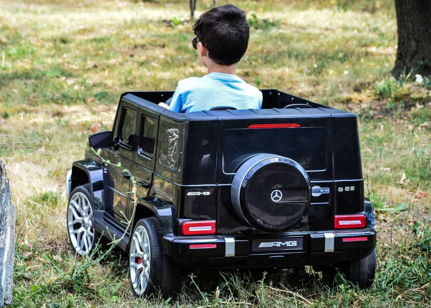 Детски Акумулаторен Джип Mercedes-Benz G63 AMG, 4х4, 24V, EVA гуми