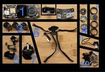Piese Dji Spark impecabile originale placa de baza cu parola motoare
