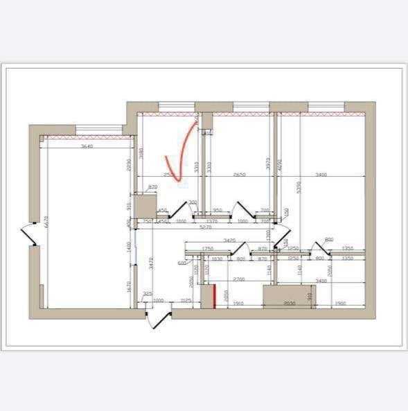 ЖК "Boulevard", 3-х ком. квартира 104 м² + терраса 180 м². Вид на парк