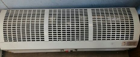 Электрическая воздушно-тепловая завеса