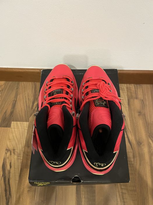 Adidas papuci bascheti Reebok Question Mid Hot Ones Allen Iverson 44,5