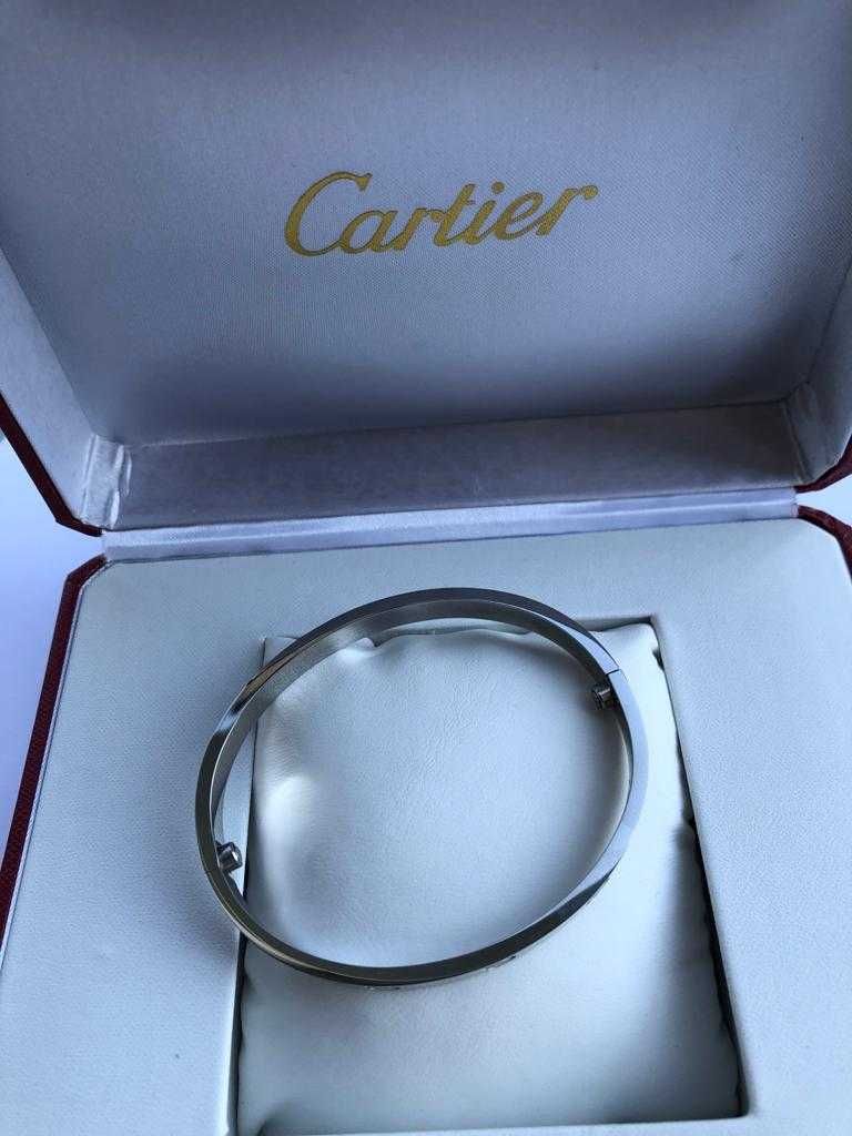 Brățara Cartier LOVE 19 White gold 18K