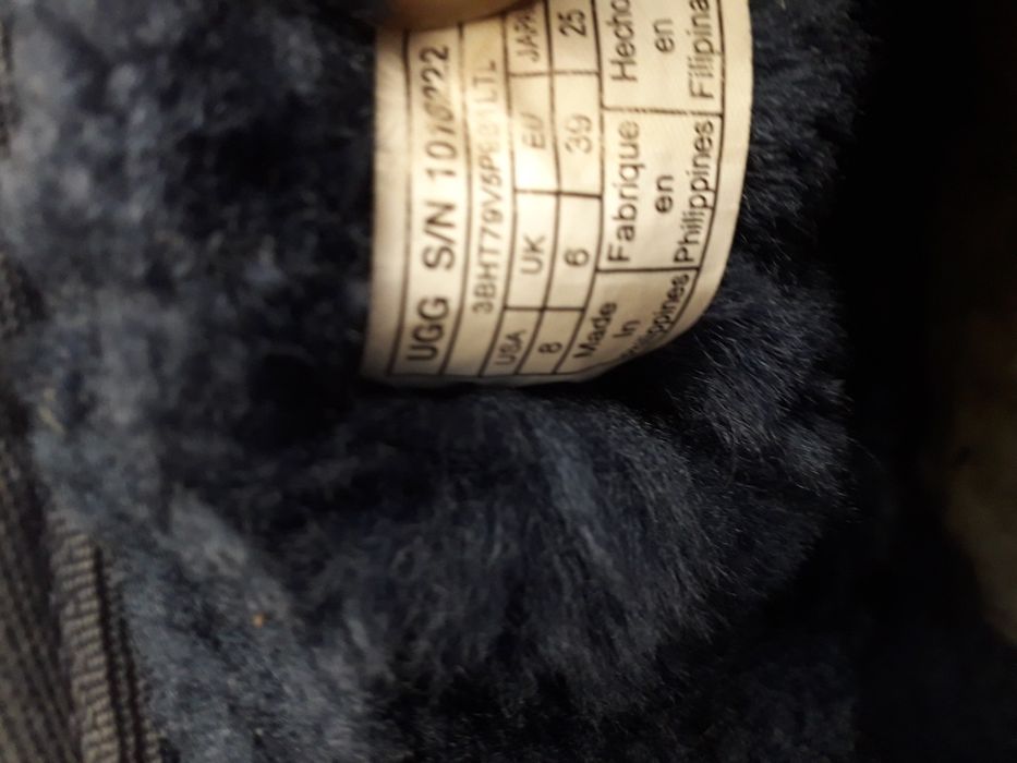 Cizme UGG Classic mini II navy blue marimea 39 originale