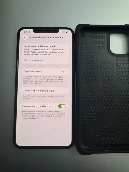 Iohone 11 pro max 256gb spate spart