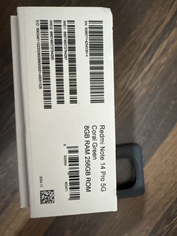 Xiaomi note 14 pti garantie nou nefolosit