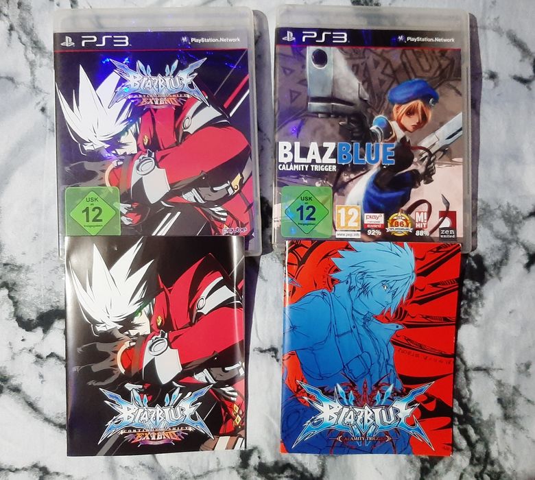 Vând 2 BLAZBLUE CALAMITY 1 și 2 în stare bună ps PlayStation 3
