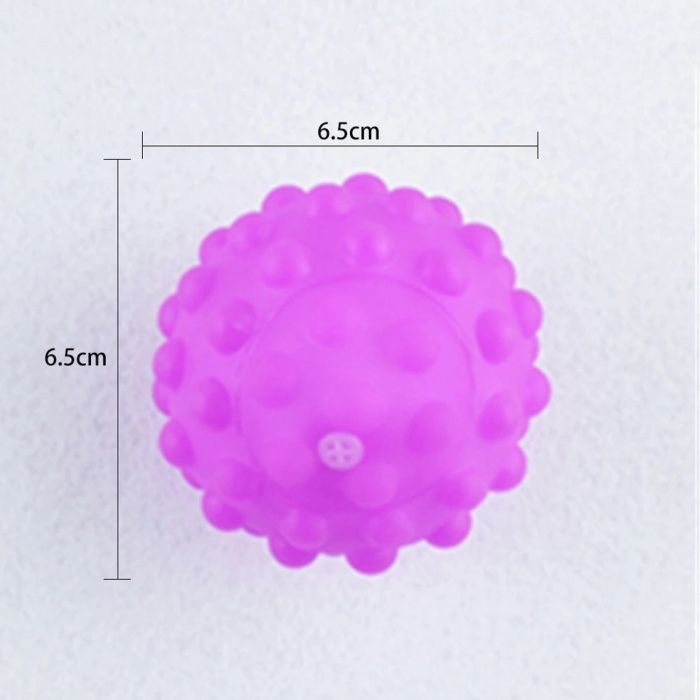 Набор из 6 текстурных мячей пищалок тактильные шарики пищалки игрушки