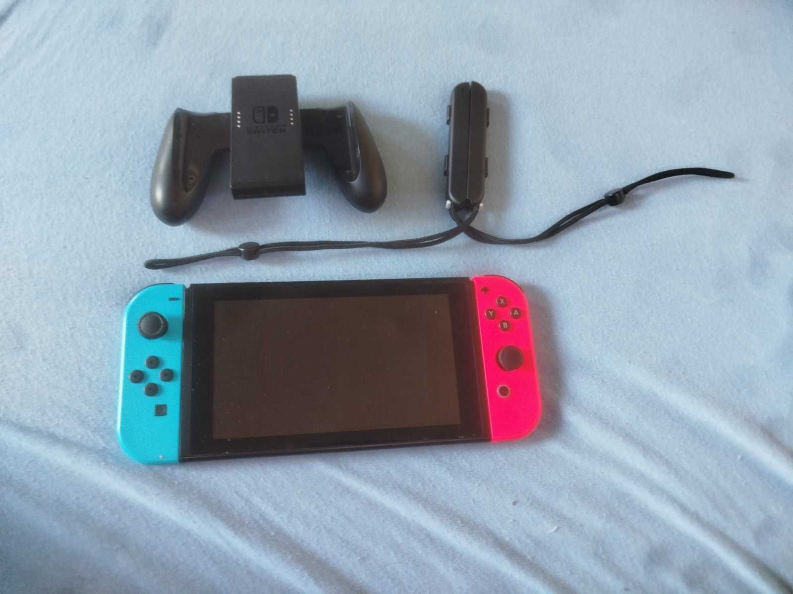 Nintendo Switch + Zelda BOTW и Zelda TOTK и SD Карта 128 GB