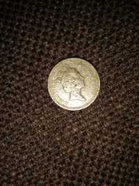 moneda veche one pound