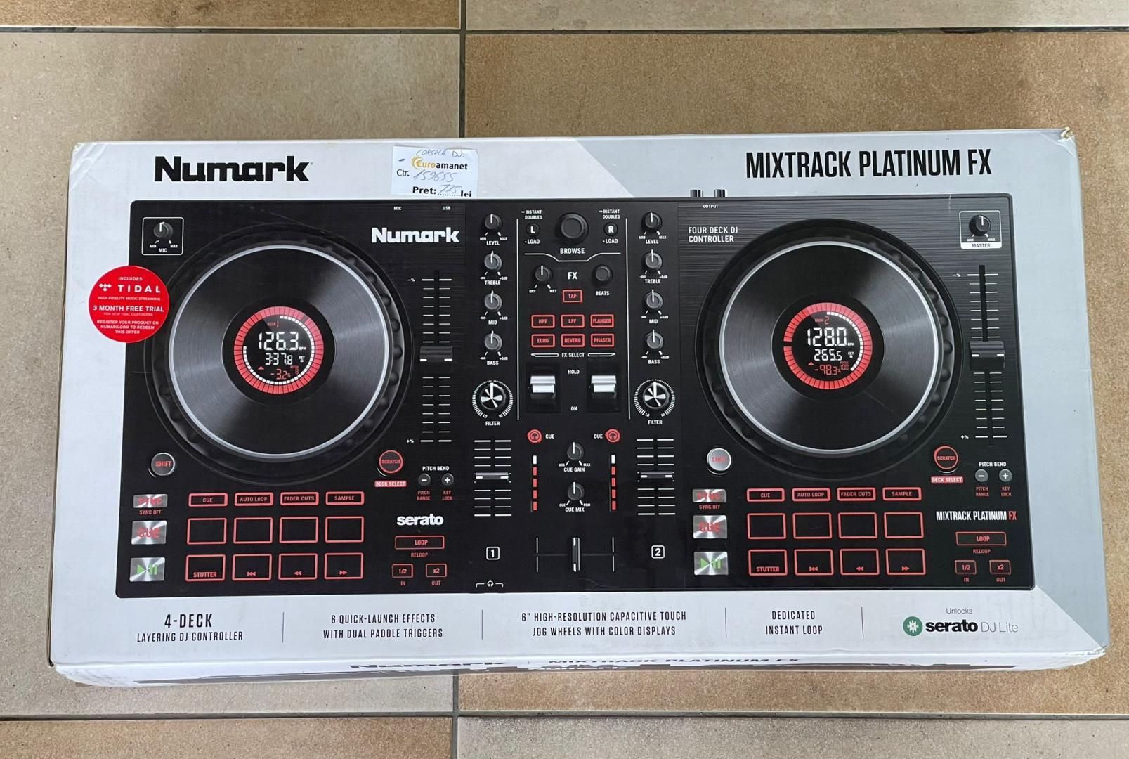 Consola DJ Numark Mixtrack Platinum FX -A-