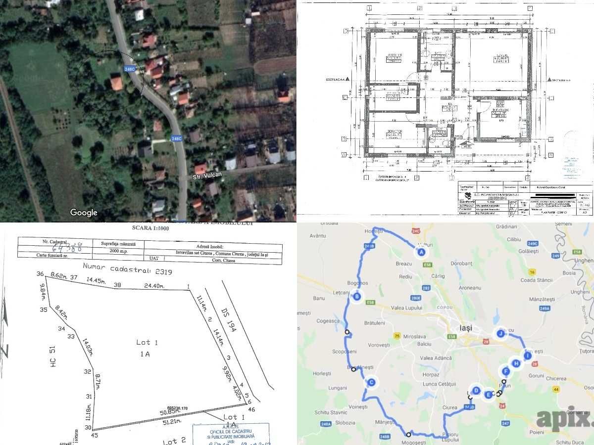 vand casa 165 mp si teren  2000mp Ciurea la strada prin principala