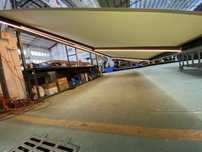 Marchiza Copertina casetata 7x3m ful Electrica