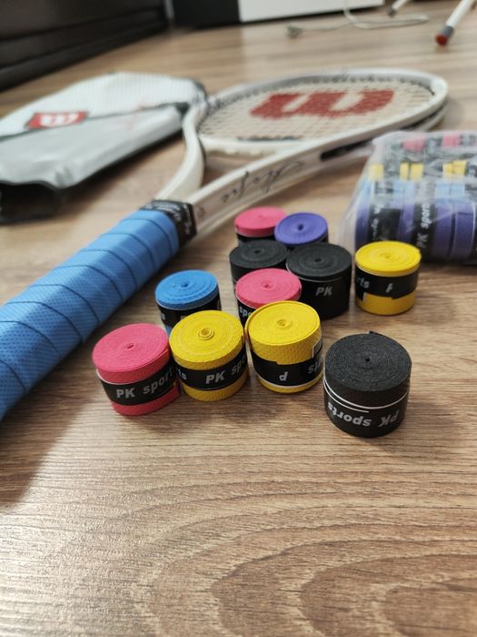 Benzi mâner Racheta Tenis sau Badminton / SET 3 bucati
