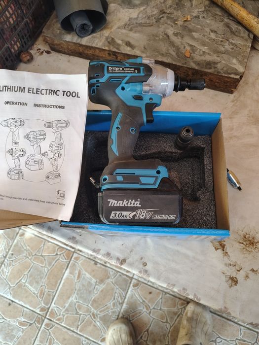 Cheie de impact fara perii , 18 v , echivalent Makita .