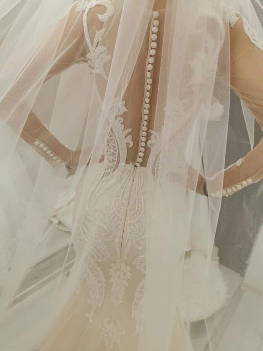 Rochie de mireasa sirena 2 in 1