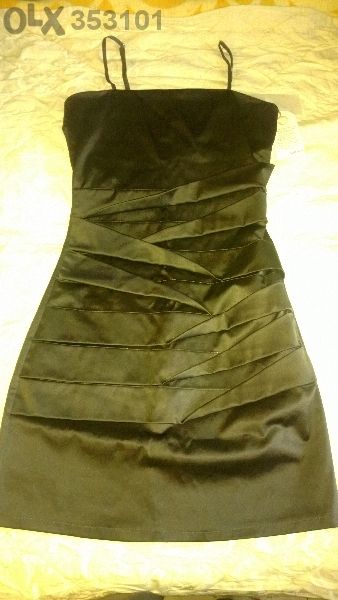 Намалена Нова Черна официална рокля Бсб