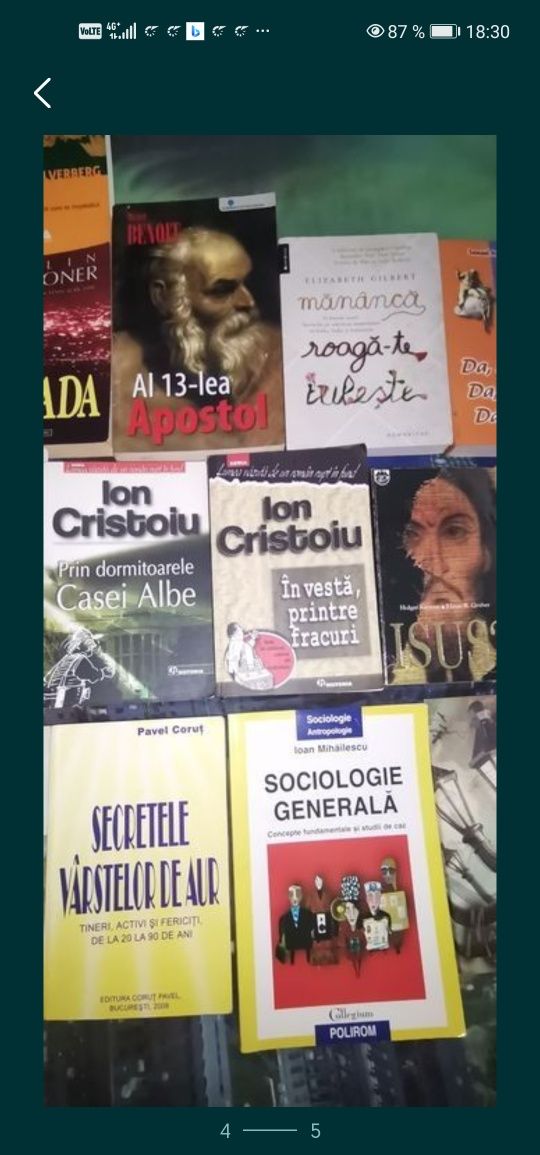 Cărți literatură universală, istorice, psihologie, spiritualitate etc.