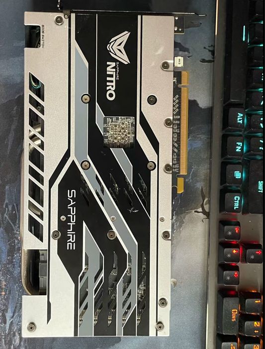 Placa de video radeon rx580 8gb nitro saphire
