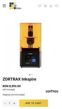 Oferta!! Imprimanta 3D LCD SLA ZORTRAX Inkspire