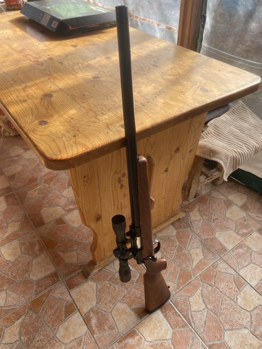 Еърсофт снайпер/ Airsoft Sniper Double Bell 201M Дърво