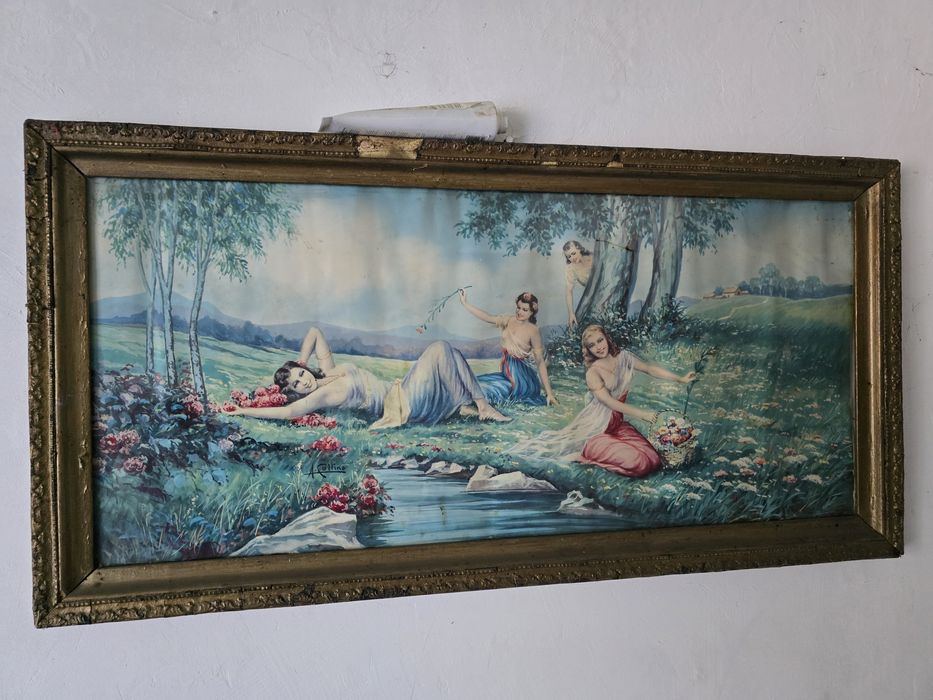 Tablou vintage a artistului A.Collino