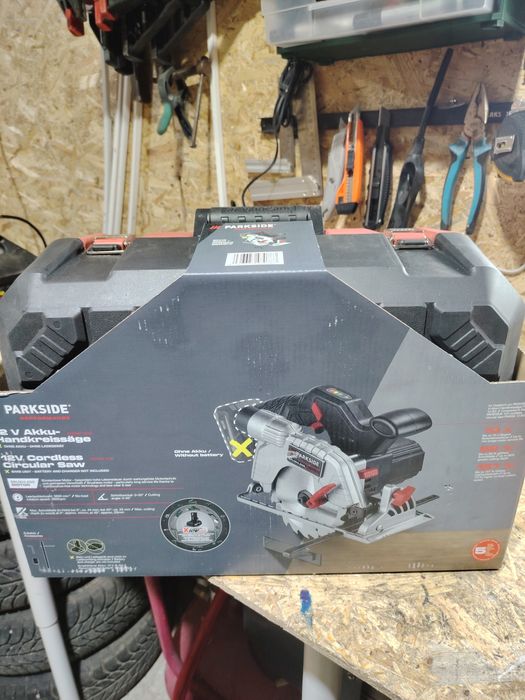 Circular parkside 12 v performance