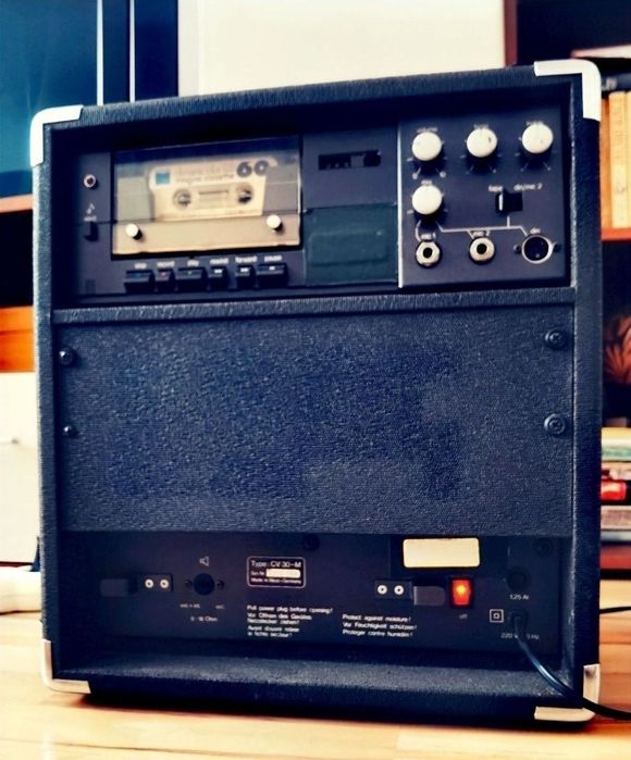 Radio casetofon Deck portabil cu boxă retro vintage colecție anii 80
