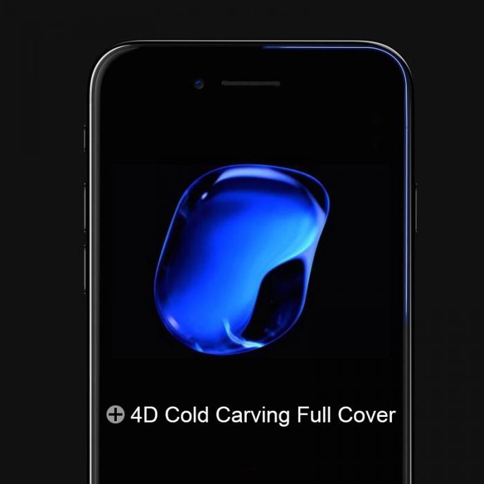 5D Стъклен протектор за iPhone 6 / 6S / 7 / 7 Plus / 8 / X 4D 3D