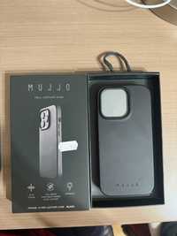 Кожен калъф Mujjo Iphone 14 pro leather case
