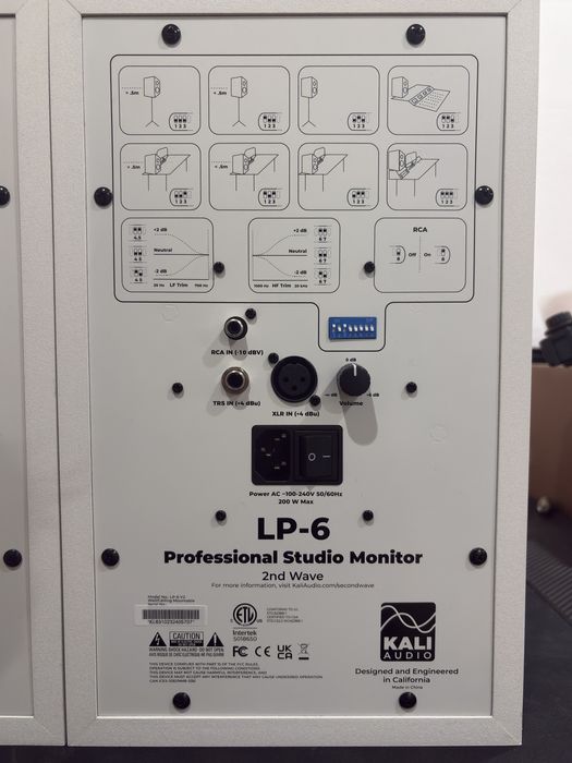 Kali Audio LP6 2nd Wave | Monitoare Studio