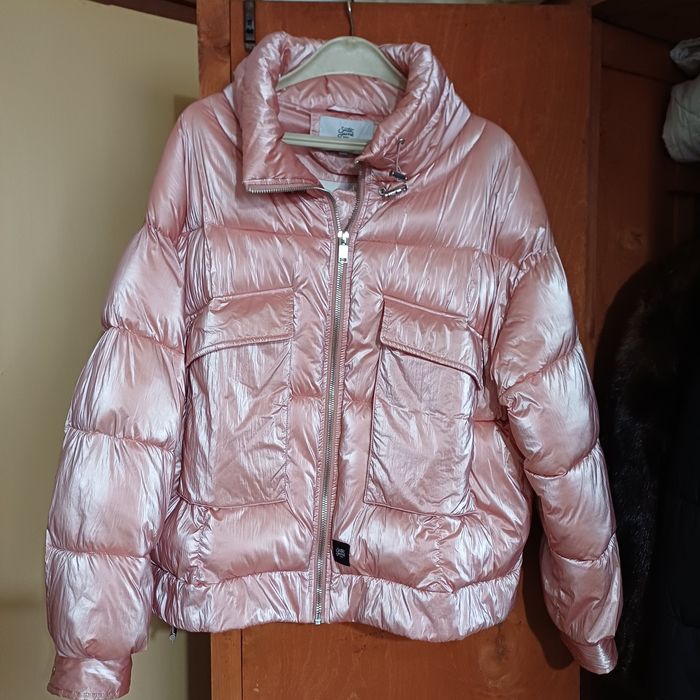 Уникално пухено топло яке