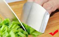 Кухненски инструмент Предпазител Защита за пръсти ръце при рязане нож