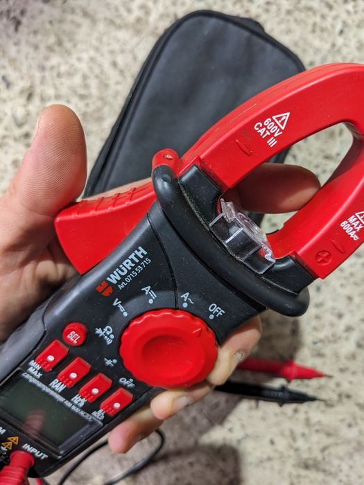 Aparat de măsură Wurth-Clampmetru Wurth 600 A AC/DC