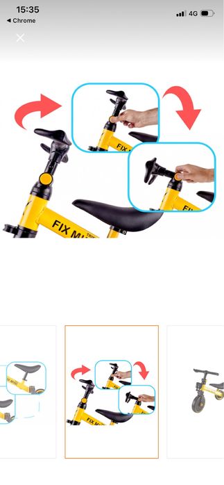 Tricicleta 3 in 1 Trike Fix Mini