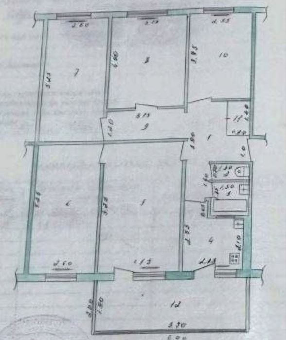 Продам 5 ком на Ферузе Ипотека возможна