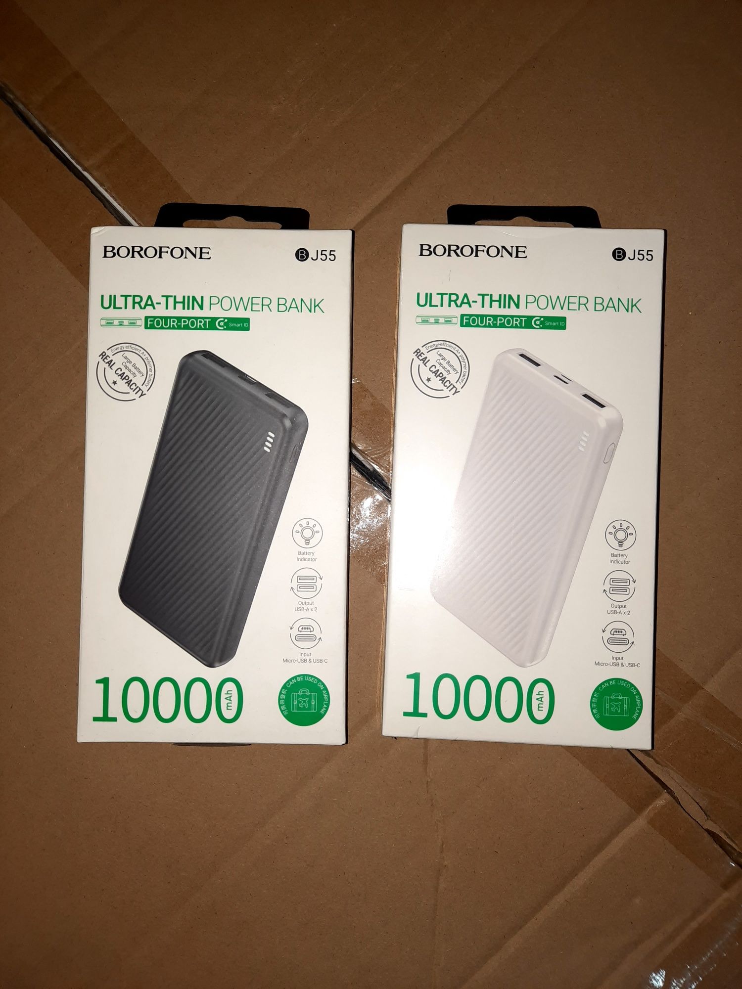 БЕПУЛ Доставка, Power bank Borofone 10.000mA 10W оригинал. Аккумулятор