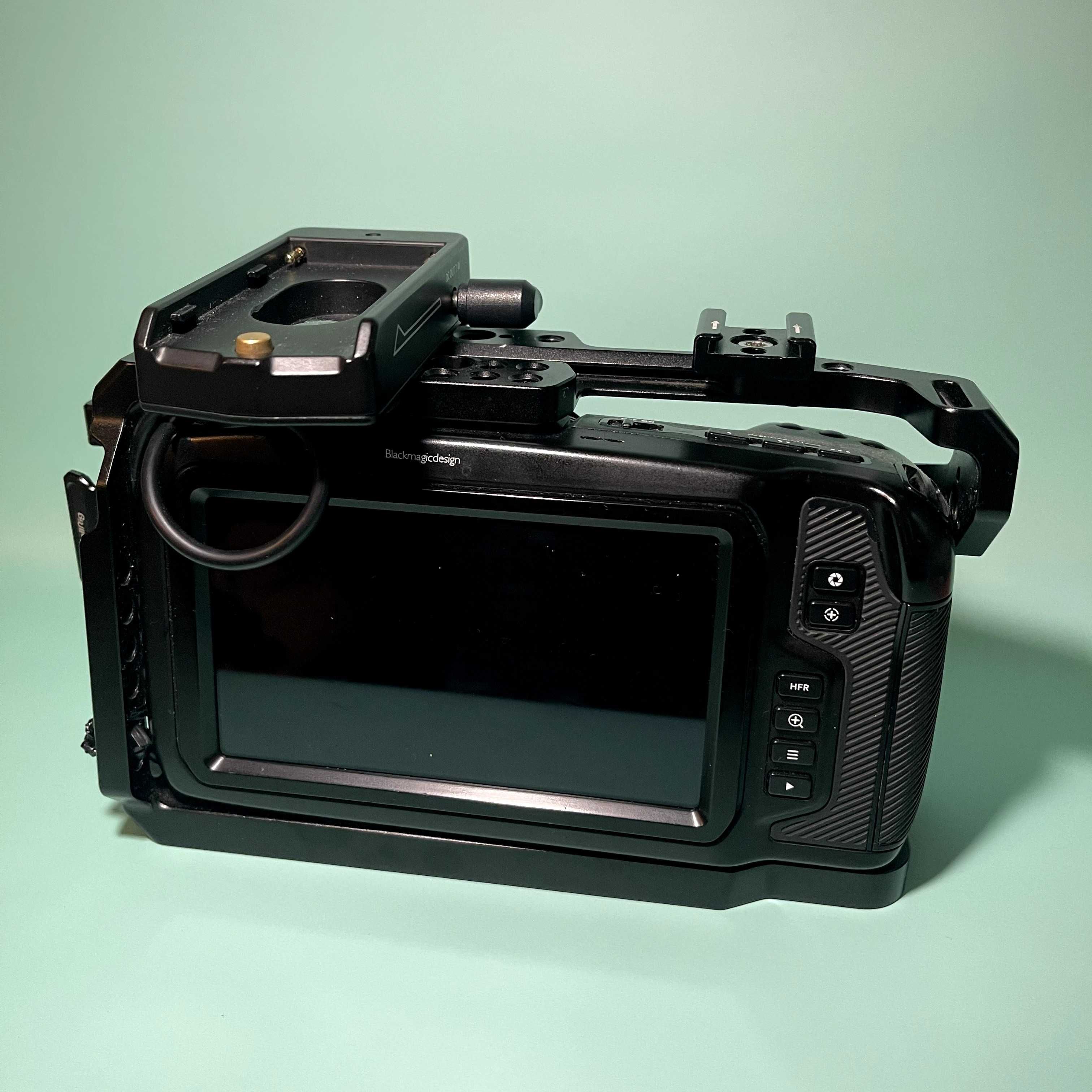 BlackMagic Pocket Cinema Camera 4K | Cage | SSD Plate | NP-F Plate