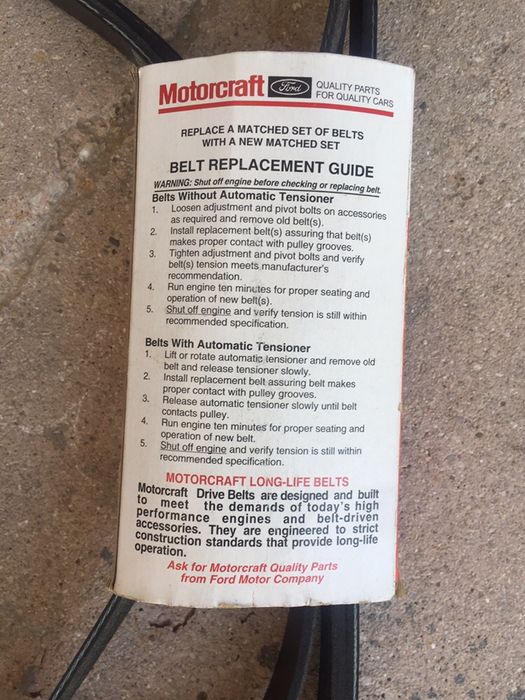 Части/ремък американски Ford,Chevrolet,Plymouth;Toyota Highlander