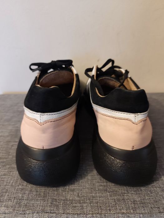 Pantofi casual din piele naturala