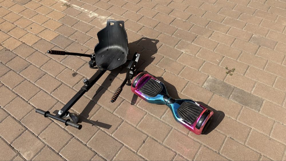 Hoverboard cu scaun